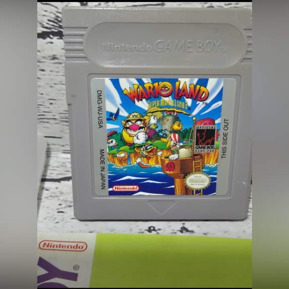 Nintendo Other - Wario Land: Super Mario Land 3 (Nintendo Gameboy) W/ Manual Authentic & Tested